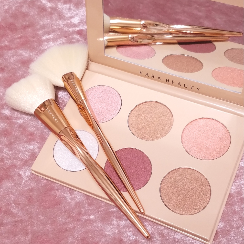 Glow Kit w Rose Gold Brushes